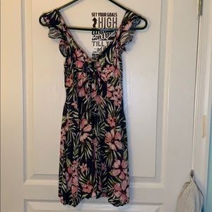AEROPOSTALE PRINCE & FOX tropical summer dress